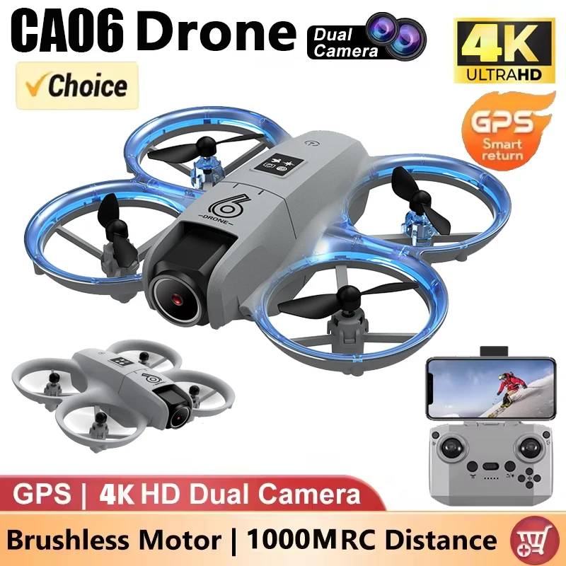 

CZ06 Professional Drone GPS Aerial Photography RC Quadcopter Foldable 4K Camera Drones for Beginner Boys Children's Day Gifts