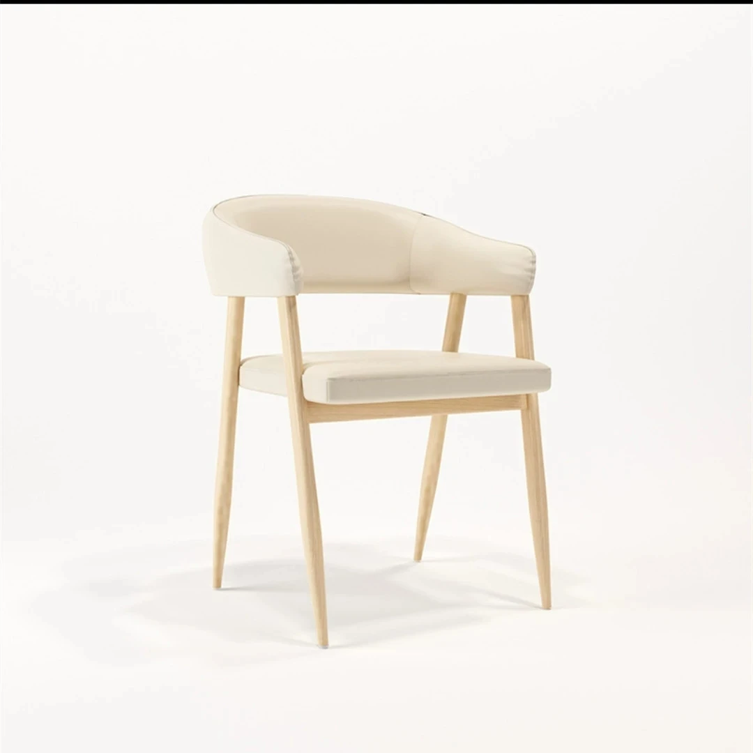 & Minimalist Scandinavian-Style Restaurant Booth Seating for Tropical Steak House Restaurante Comfortable Chair for Dining Area