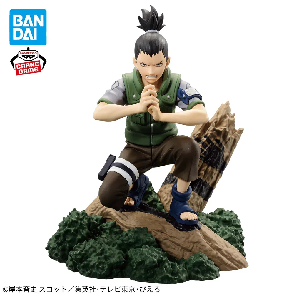 

In Stock Original BANPRESTO Memorable Saga Naruto Nara Shikamaru Figure Anime Model Genuine Boxed Toy