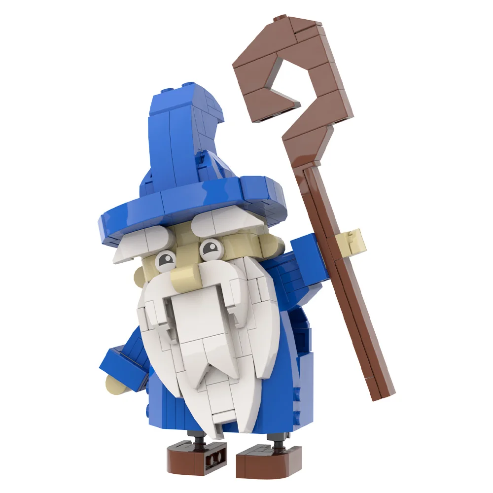 Gobricks MOC かわいいウィザードビルディングブロッククリスマス映画アクションキャラクターモデルレンガ DIY 組み立て玩具子供のおもちゃギフト