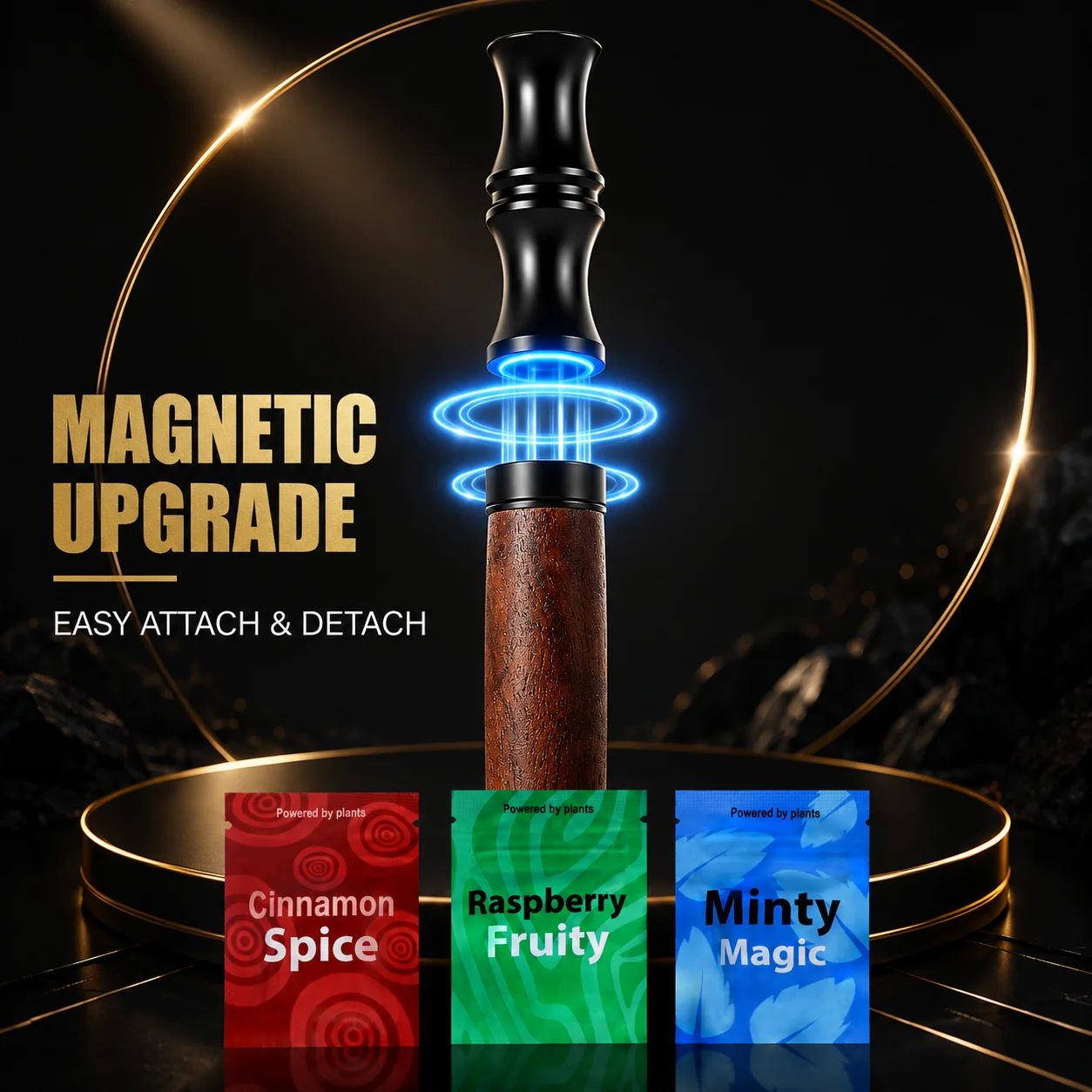 Advanced Magnetic Natural Oral Inhaler Plant Aroma Flavor Core Suitable For Office Daily Travel Outdoor Use Relieving Anxiety