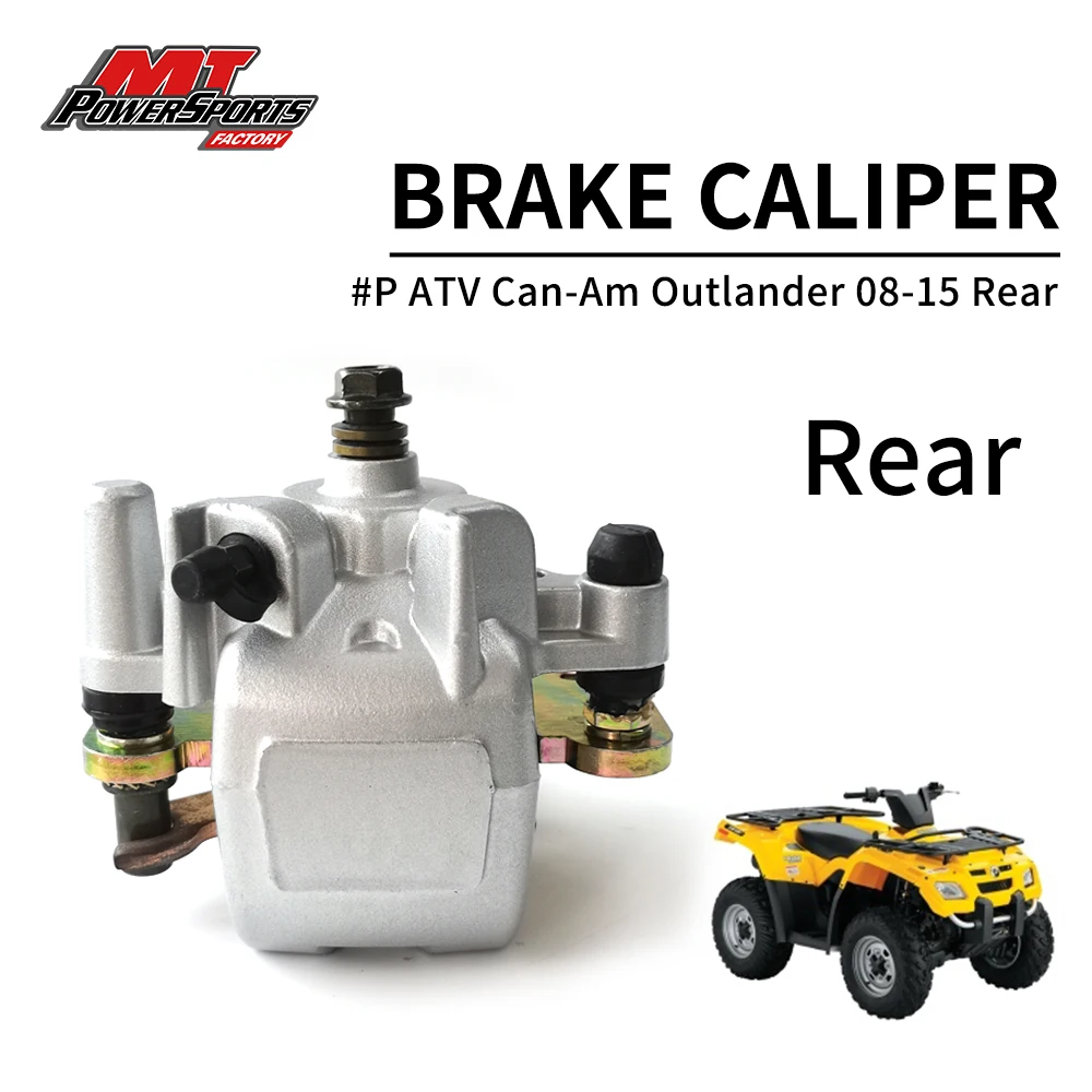 Motorcycle ATV Rear Disc Brake Caliper For Can-Am Outlander 400cc 500cc 650cc 800cc 2008-2013 2014 2015 Motorcycles Accessories