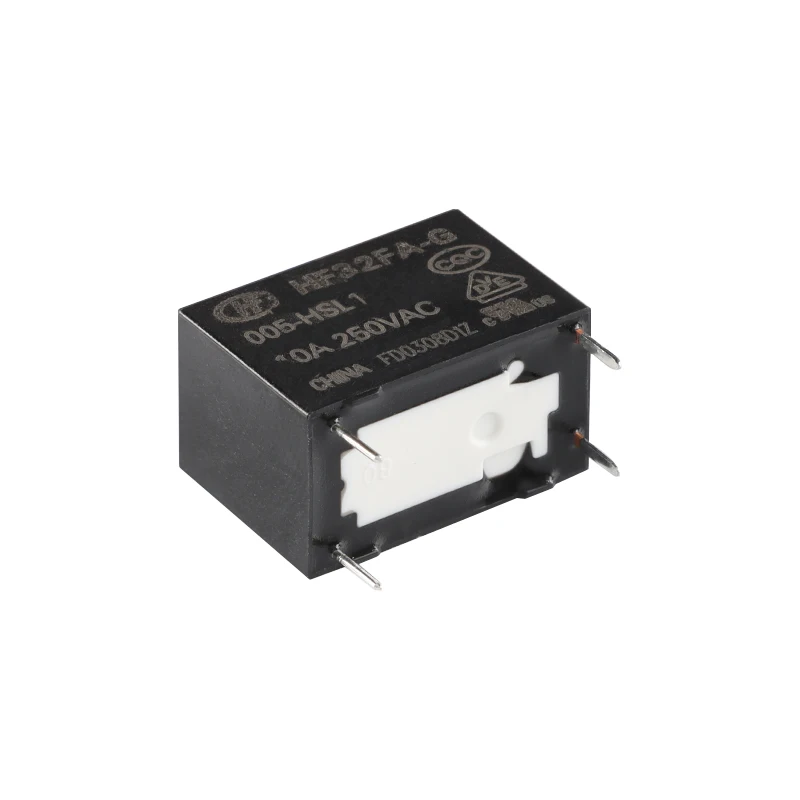 HF32FA-G 005-HSL1 012-HSL1 024-HSL1 5V 12V 24V 4Pin 10A/250VAC Power Relay Normally Open Relay