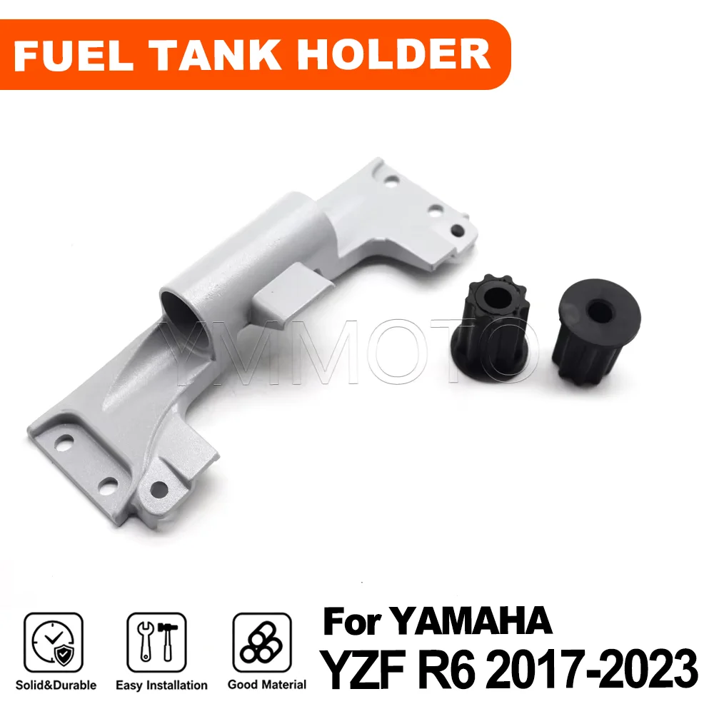 Motorcycle Fuel Tank Holder For YAMAHA YZF-R6 YZF R6 YZFR6 Gas Fuel Cell Petrol Reservoir Fixed 2017 2018 2019 2020 2021 2022-23