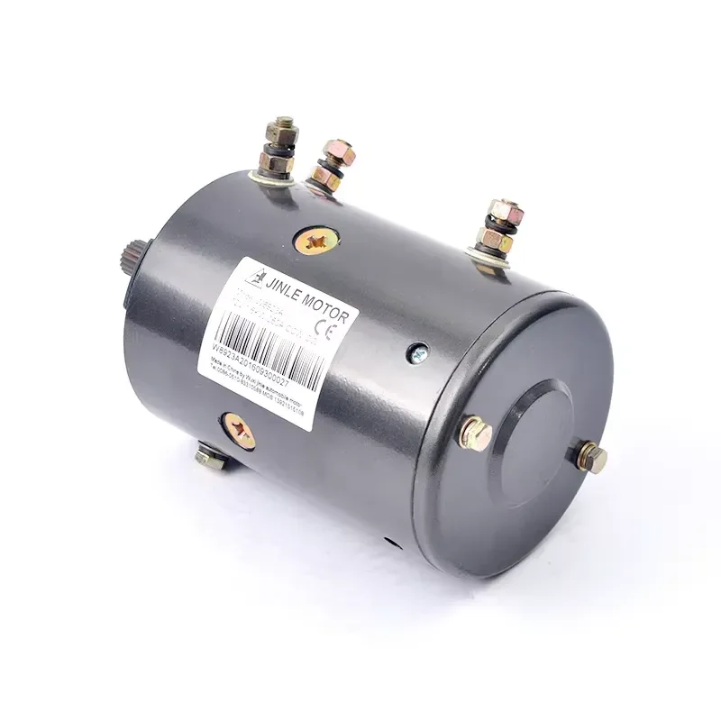 12V DC Electric Motor 1.4KW High Torque for Winch Replacement Heavy Duty Industrial Gearbox Power Unit for Lifting Equipment