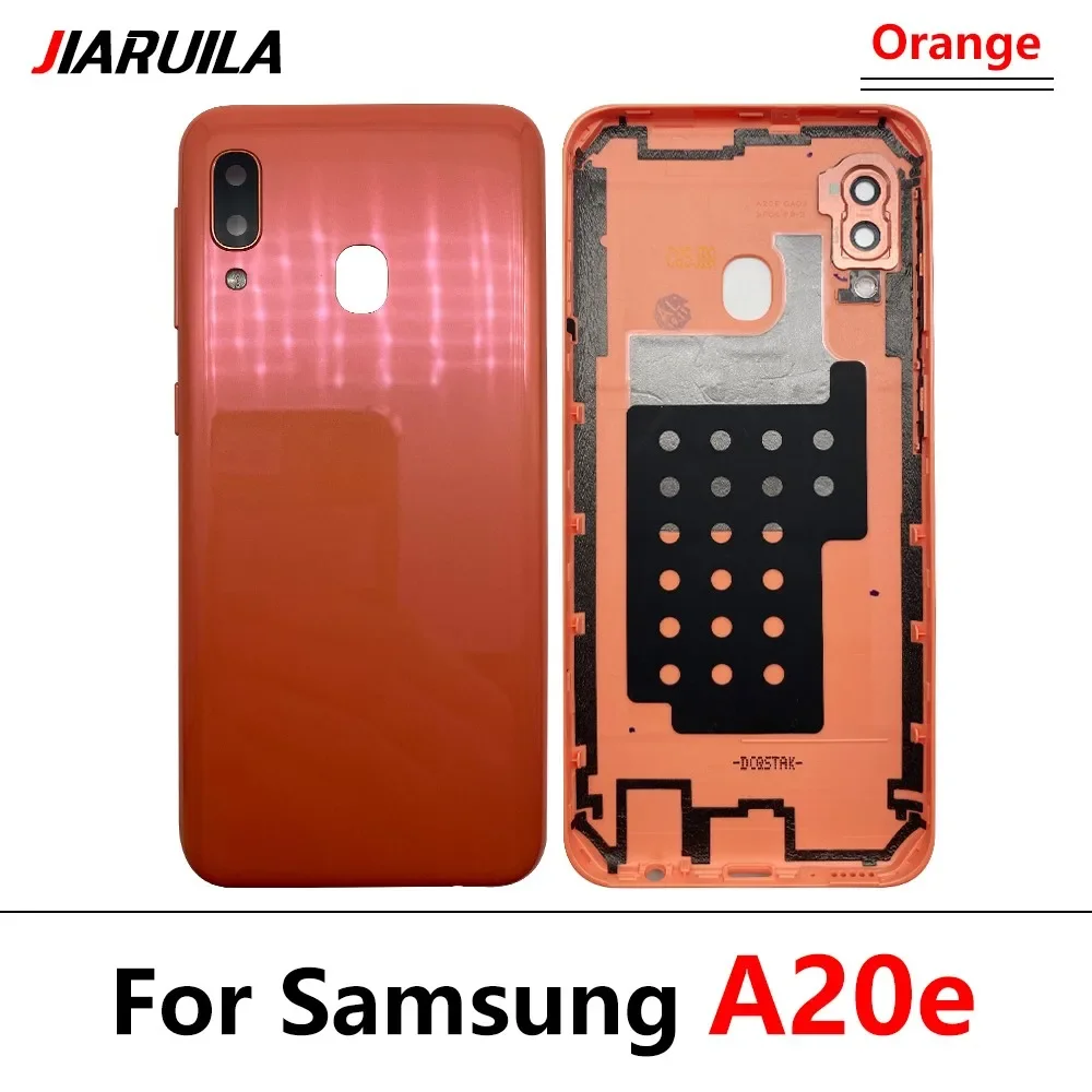 Back Battery Cover Housing With Camera Lens For Samsung A01 Core A20e A10 Phone Housing Case Replacement A22 4G With Adhesive