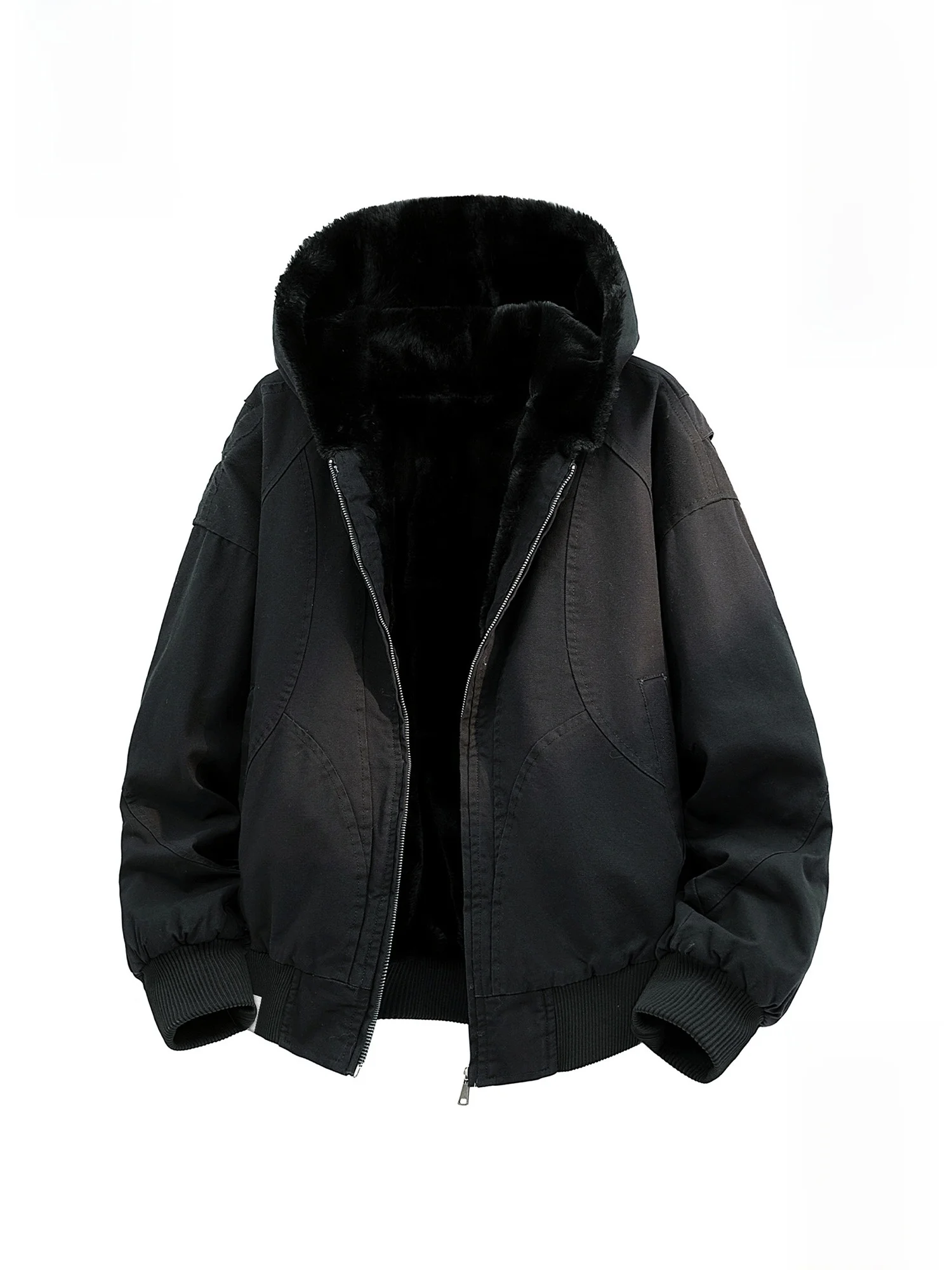 

Зимняя утепленная куртка Paul Frank на флисовой подкладке, повседневная, свободного кроя, мужская, хлопковая, теплая, молодежная, с капюшоном, на молнии, с длинными рукавами