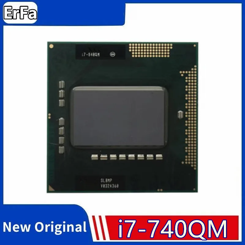 

Core i7 740QM 1.73GHz-2.93Ghz i7-740QM Quad-Core i7 740Q PGA988 SLBQG Mobile CPU Laptop processor