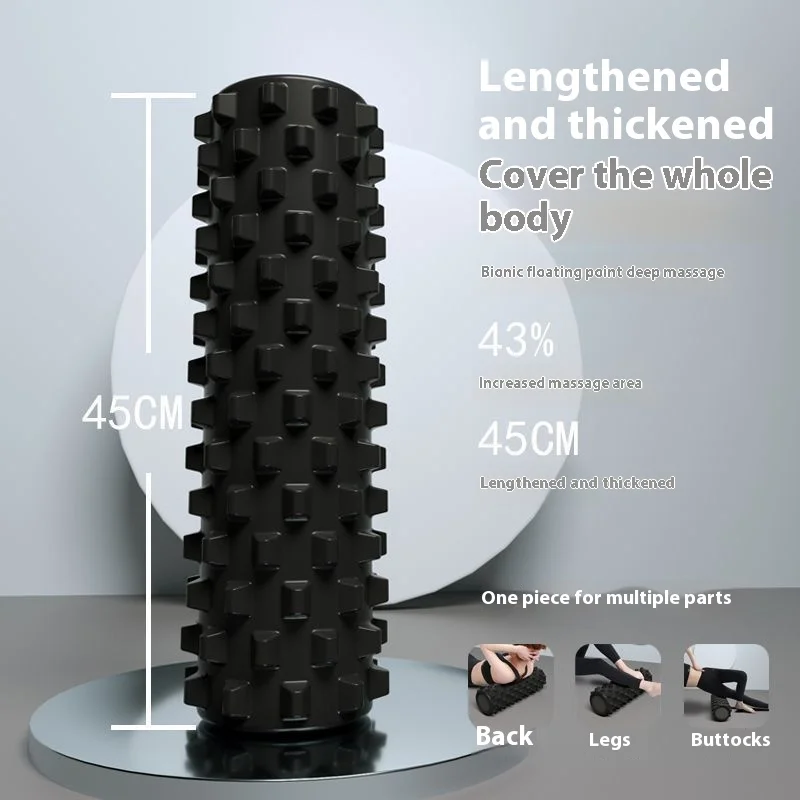 45/33 سنتيمتر رغوة الأسطوانة الظهر العضلات الاسترخاء تدليك اللياقة البدنية بيلاتيس المعدات المستخدمة للعلاج الطبيعي وإعادة التأهيل الرياضي