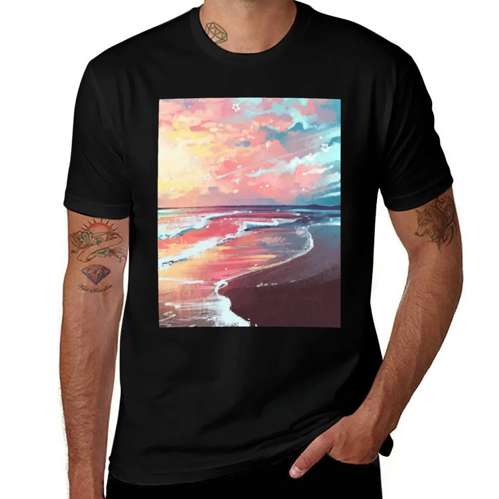 Study of the Sea T-Shirt Halloween Casual T-Shirt