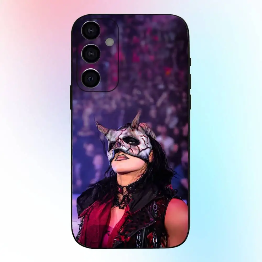 W-Wrestler R-RHEA r-Ripley coque de téléphone pour Samsung Galaxy A73,A72,A71,A70,A53,A52,A51, autres couverture noire souple