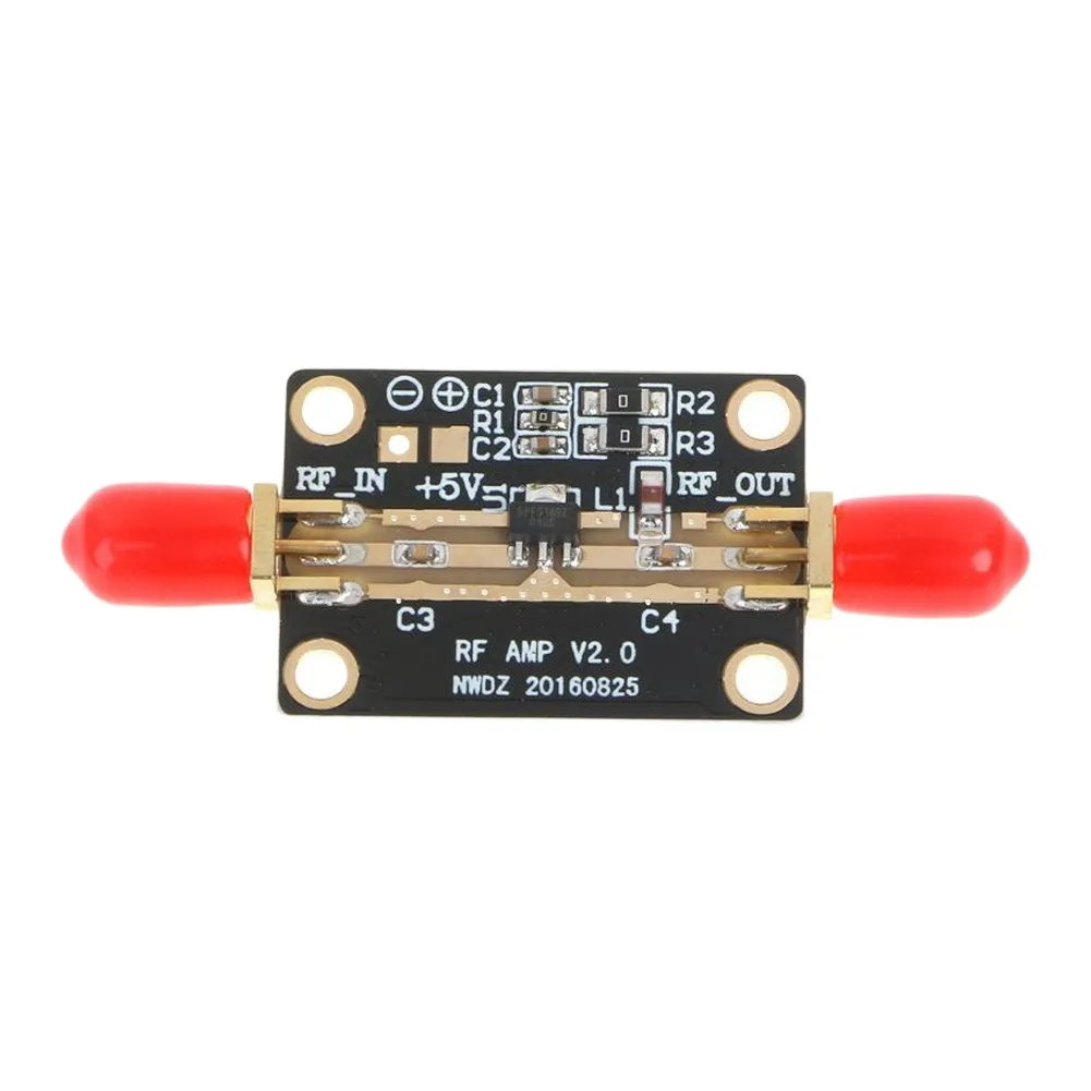 1 قطعة وحدة راديو منخفضة الضوضاء للغاية 0.6dB NF خطية عالية 0.05-4 جيجا هرتز وحدة راديو واسعة النطاق استبدال وحدة راديو PCB #1