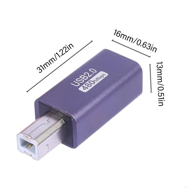 103F Converters USB/USB Type C/Minis USB/MicroUSB Male Adapters for Scanner Printers