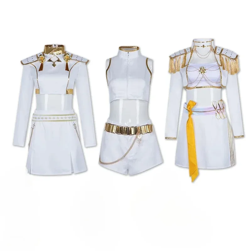 

Аниме Golden Rumi Zoey Mira KPop Охотники на демонов Маскировка Косплей Женщины Дети Девушки Хэллоуин Ролевые игры Костюмы; 3'v, 6.h;8'