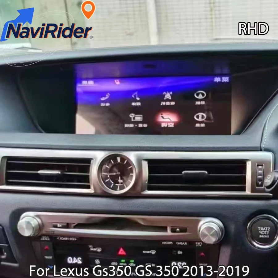 

RHD 12.3" Head Unit For Lexus GS 350 Gs350 2013-2019 Android 15 Car GPS Navigation Autoradio Player Audio Stereo Carplay 4G WiFi