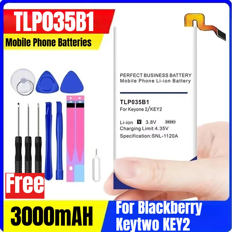 

TLP035B1 3000mAH Mobile Phone Batteries for Blackberry Keytwo KEY2