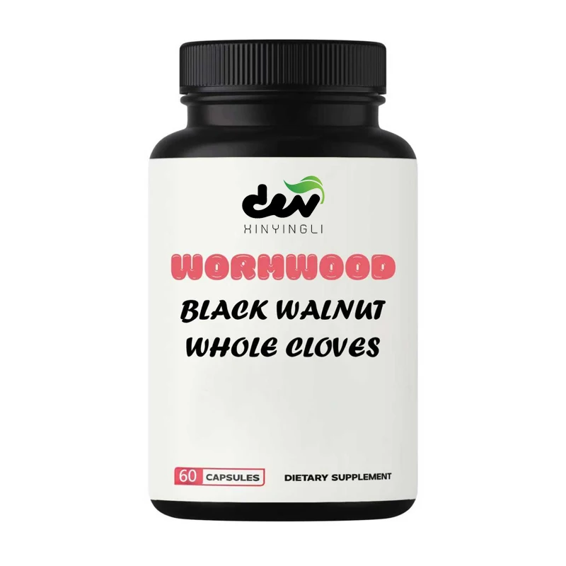 

Sweet Worm Capsules 1500mg containing black walnuts and cloves -60 vegetarian capsules