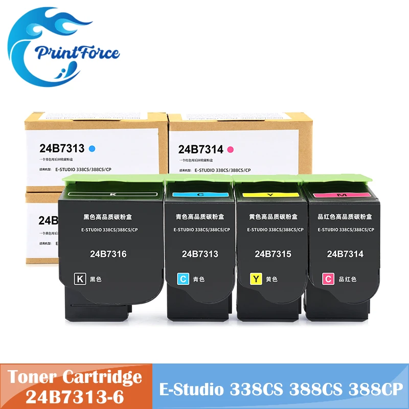 

24B7313 24B7314 24B7315 24B7316 T-FC338 Toner Cartridge for Toshiba E-Studio 338CS 388CS 388CP 338 388