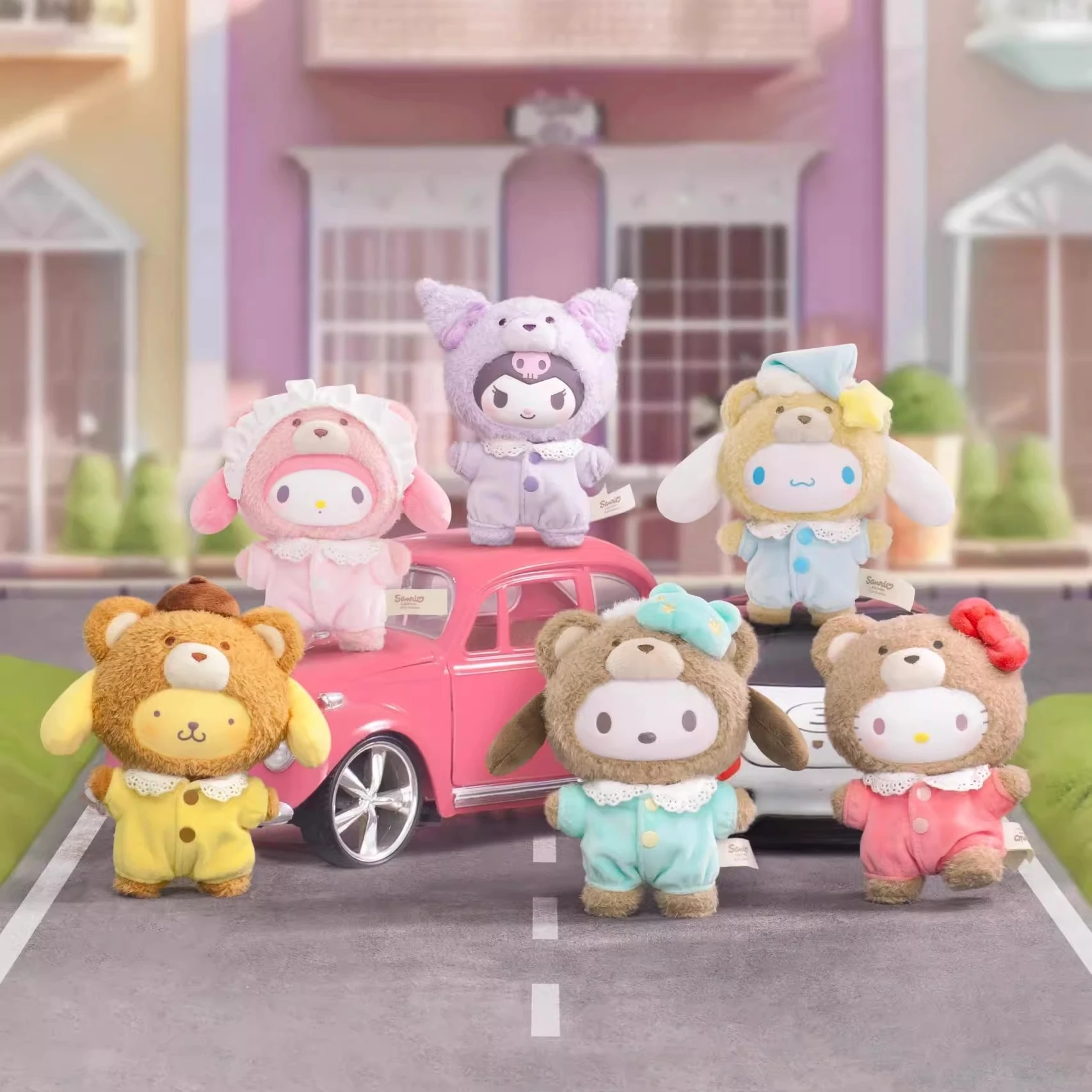 لعبة سانريو فينيل لاتيه للأطفال مصنوعة من مادة الفينيل الناعمة واللطيفة، هدية مدروسة مناسبة لكل من المجموعة والديكور