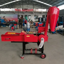 Multi-Functional Dry and Wet Hay Straw Cutter Grinder Agricultural Animal Feed Grass Chaff Cutter