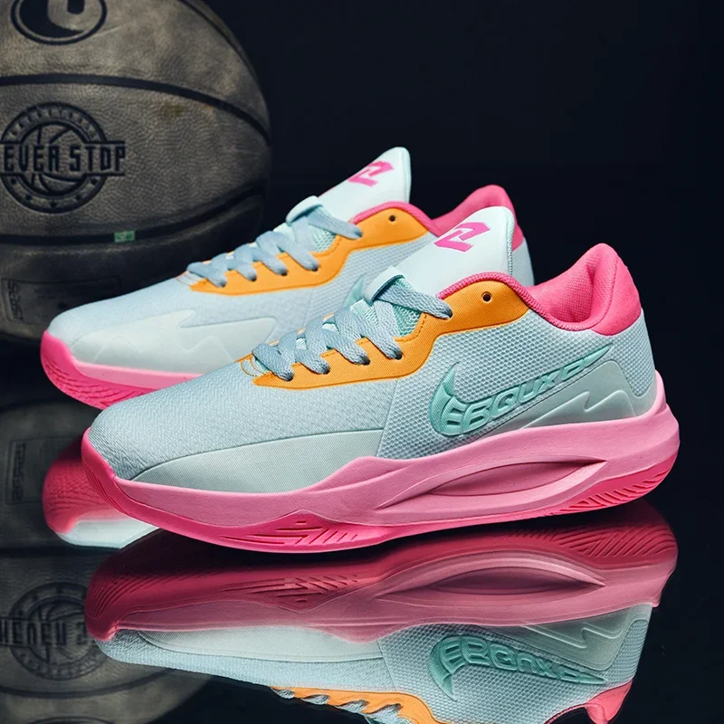 أحذية كرة سلة احترافية مضادة للانزلاق للطلاب والطلاب ، أحذية رياضية للصدمات ، ارتداد ، جديد ، خريف ، #6