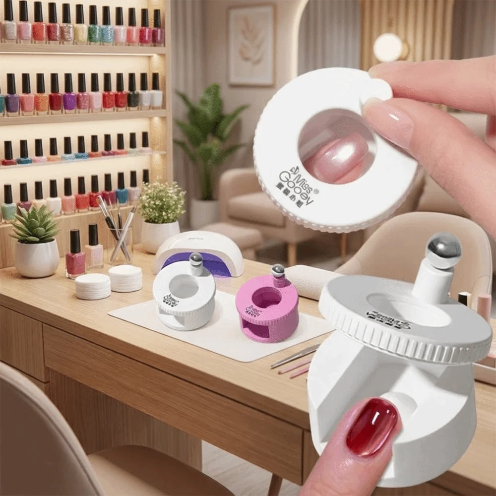 DIY Rotating Cat Eye Magnet Wide Light Glass Bead Effect Multifunctional Cat Eye Nail Magnet Strong Uniform Magnetic Force