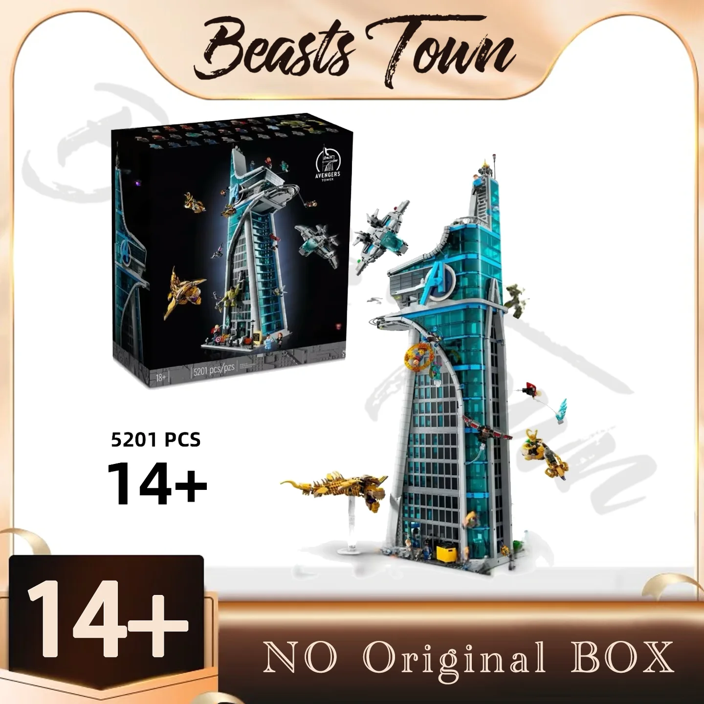 Tour de film héros à assembler, blocs de construction d'architecture, briques 76269, 5201 pièces, pour Halloween, noël, cadeaux d'anniversaire, en Stock