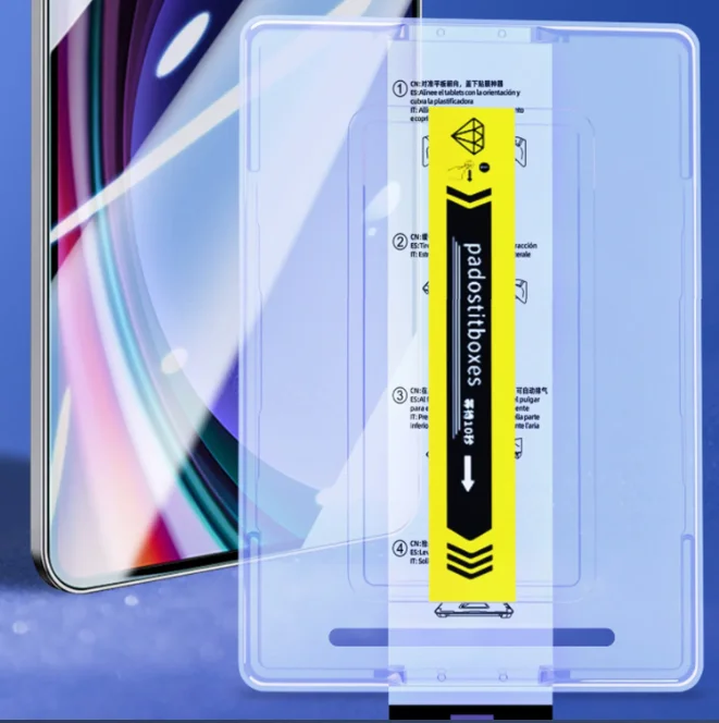 

Tempered Glass Film with Easy Installation Kit for Samsung Galaxy Tab S10 FE+ 13.1'' Tab S10 10.9'' HD Clear Screen Protectors