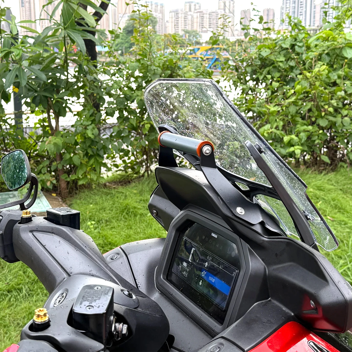 For Yamaha X-Max300 Navigation bracket 2025 YAMAHA X MAX 300 Multifunctional rack Yamaha x-max300 2025 new model Expansion frame