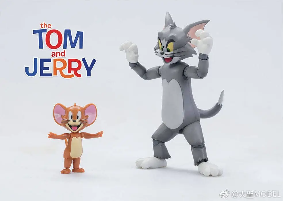 

GT Model DM Cat And Mouse Cartoon Foolish Tom and Jerry PVC Action Figure Anime Toys Figure