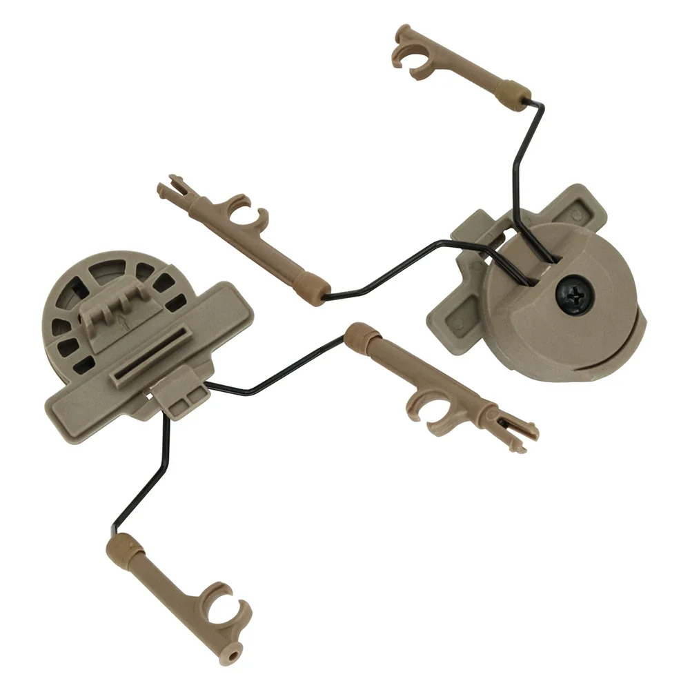 TW 3.0 Wendy Helmet Dedicated Headset Bracket Compatible Peltor Comtac Airsoft Shooting Headpho COMTAC I II III Tactical Headset