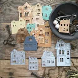 Fustelle in metallo per casa per scrapbooking fai da te, goffratura decorativa, modello di fustellatura artigianale