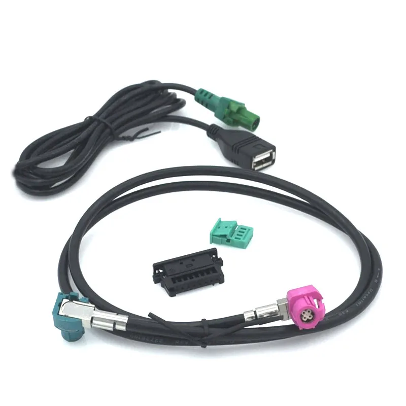 Retrofit CIC Navigation SAT NAV Cable USB VIDEO Power For E60 E90 E63 E61
