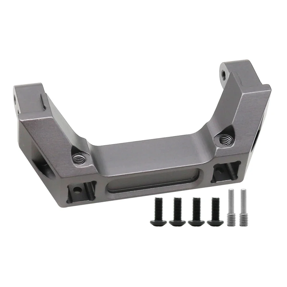 HooCrawler TRX4 Stoßstangenhalterungen, CNC-Aluminiumlegierung, TRX4 vordere und hintere Stoßstangenhalterung für 1/10 RC Crawler TRX-4 Upgrade – Detail 14