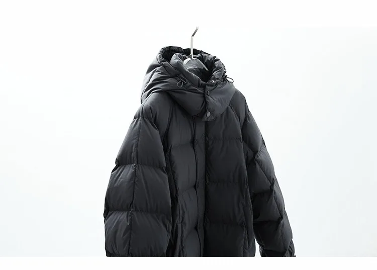 Please Wear It When It's Minus 20 Degrees~2025 Autumn and Winter New Duck down Puffer Jacket~Mid-Length Cocoon-Shaped down Jacket for Women, Thickened and Slimming Coat