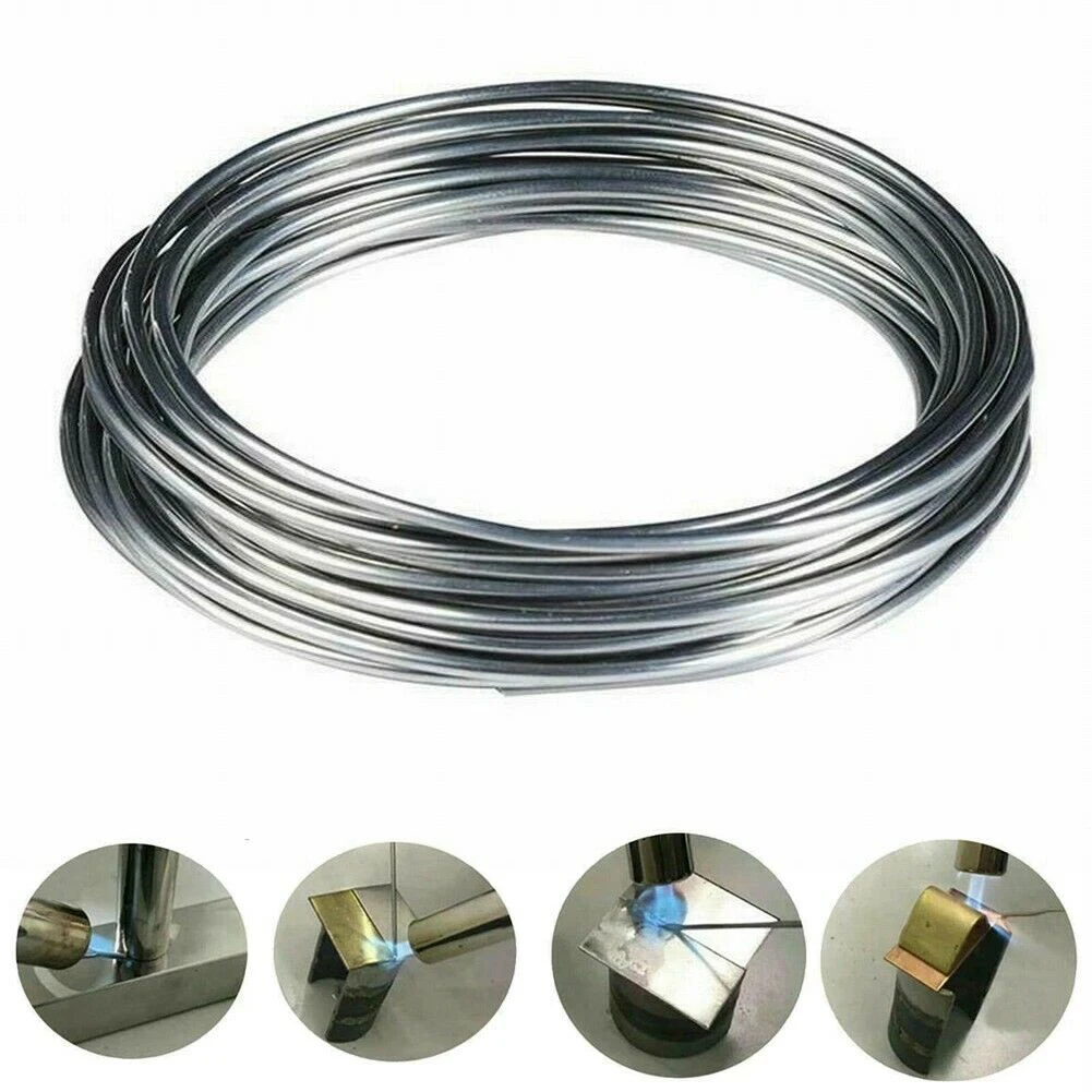 1/3/5M Easy Melt copper-aluminum flux-cored wire 1.6mm / 2.0mm low temperature aluminum welding rod bar solder wick soldering