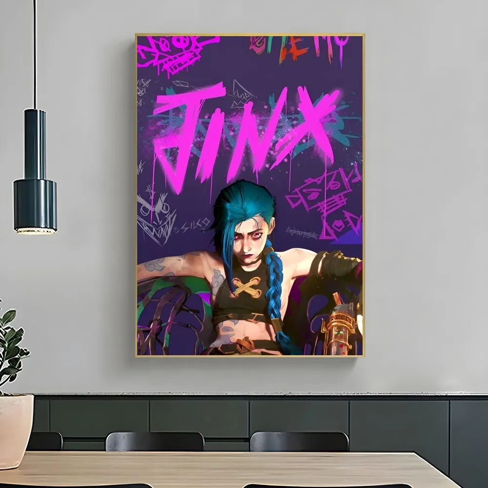 ملصق جينكس المجنون على عصبة من الاساطير ، ورق مطبوع ، رسم فني ، ديكور للمنزل ، غرفة النوم ، المدخل ، البار ، المقهى ، اللعبة ، 1 *