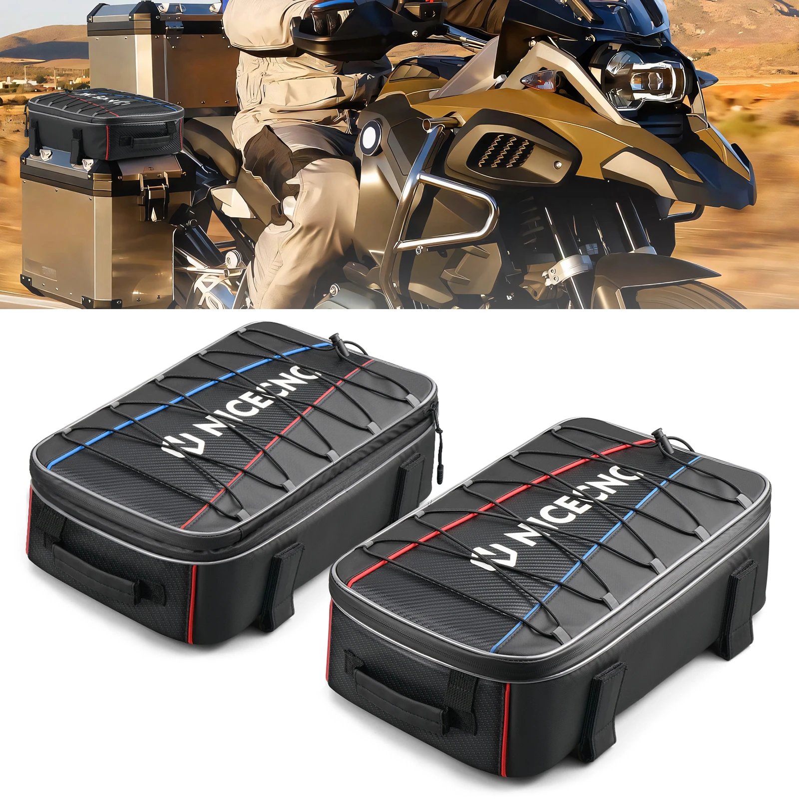 

Боковые кофры и верхние сумки для BMW R1250GS Adventure, R1200GS Adventure, S1000XR, F800GS, F650GS, R1200RT, R1150GS, G650GS