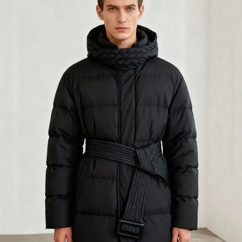 تنوعا معطف حزام خصر 170 سنتيمتر طول بلون أسفل معطف حزام قابل للتعديل 4.5 سنتيمتر واسعة أسفل سترة حزام للنساء #3