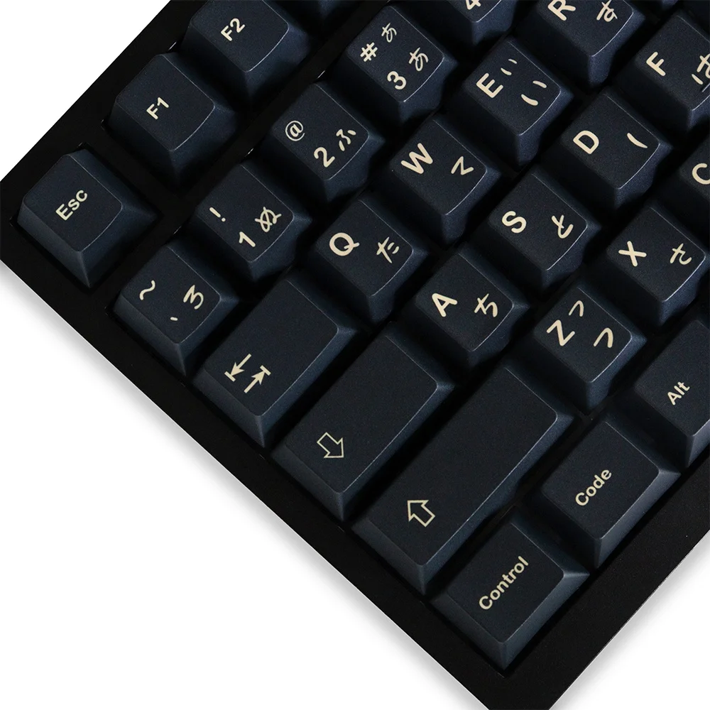 GMK Inukuma JP Keycaps Sublimasi Pbt 129 Tombol Cherry Profile Keycaps untuk 61/64/68/87/104/108 Mx Switch Keyboard Mekanis