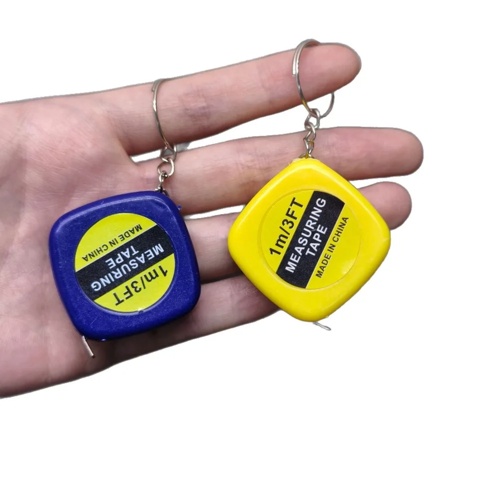 Мини-рулетка-1-м-3-фута-на-брелоке-многофункциональная-выдвижная-линейка-портативный-маленький-измерительный-инструмент-для-путешествий-и-шитья