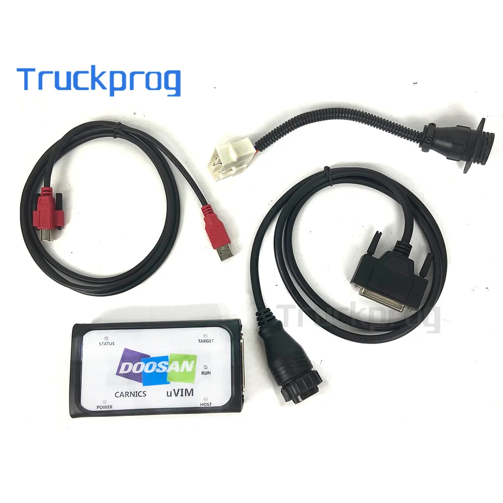 for Doosan uVIM Heavy Industries & Construction Equipment ECU Data Management for Excavator Forklift Loader Engine Test