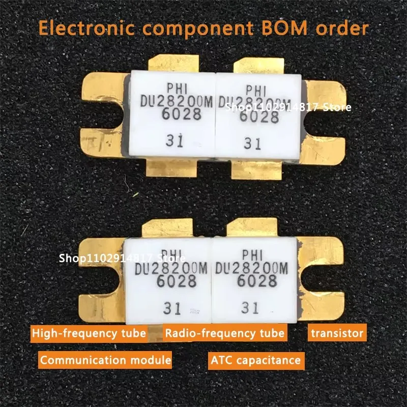 

DU28200M 1 unit price excluding tax HF tube RF power tube amplifier RF module resistor and capacito