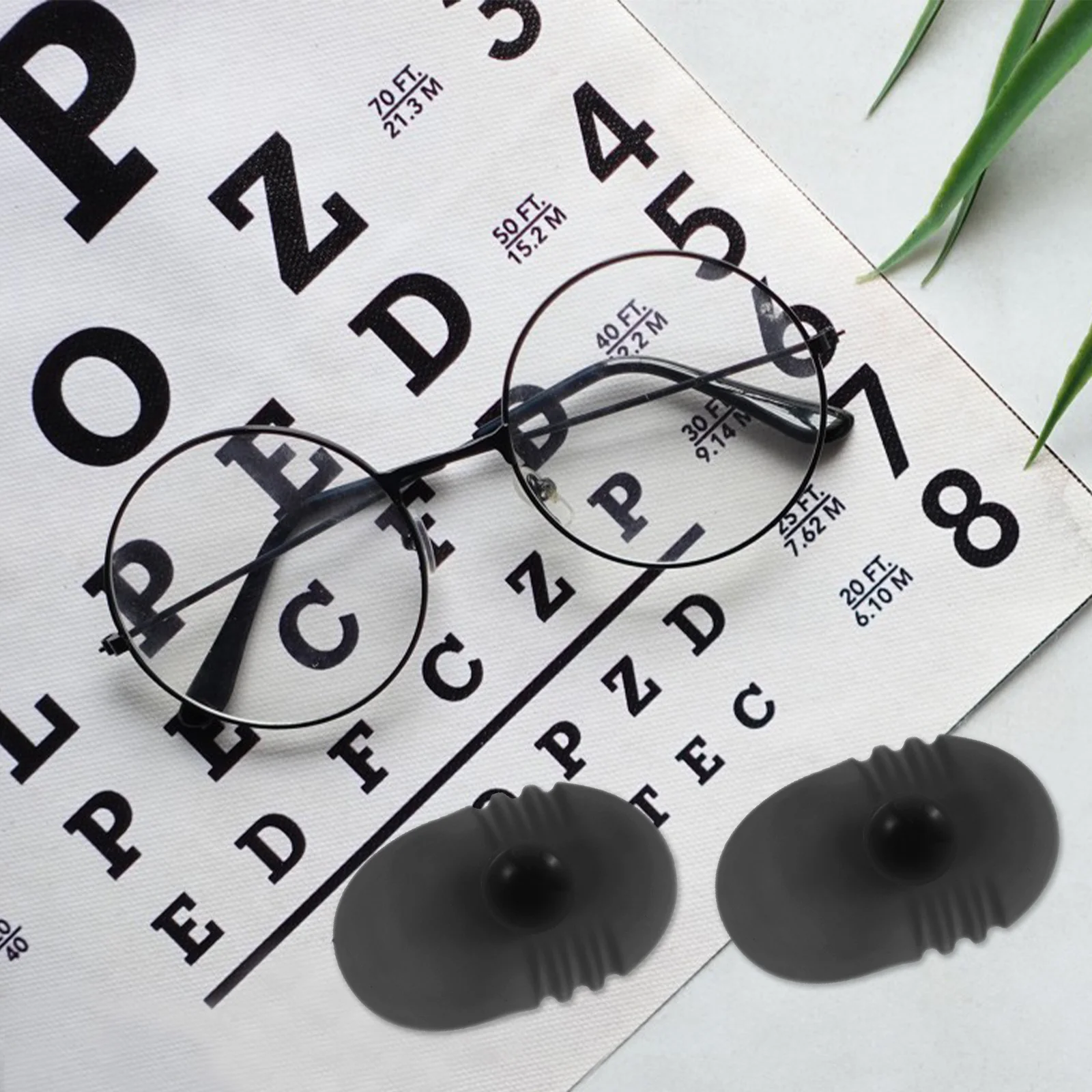 Silicone Suction Cup Eye Mask Patches for Kids Eyeshade Bandage Silica Gel Child