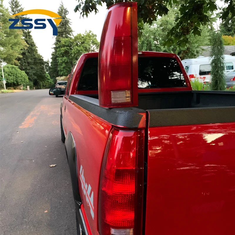 2PC Tail Lights W/Bulb For CHEVROLET GMC 88-00 C/K TRUCK 92-99 SUBURBAN 95-00 TAHOE 92-00 YUKON 92-94 BLAZER GM2801104 GM2800104