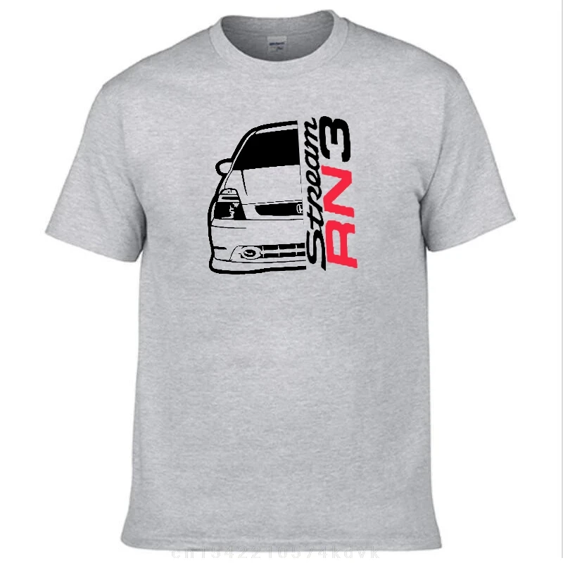 Maglietta estiva alla moda  Cotton  Tee Top 2025 maglietta classica giapponese con ventagli per auto Stream RN3