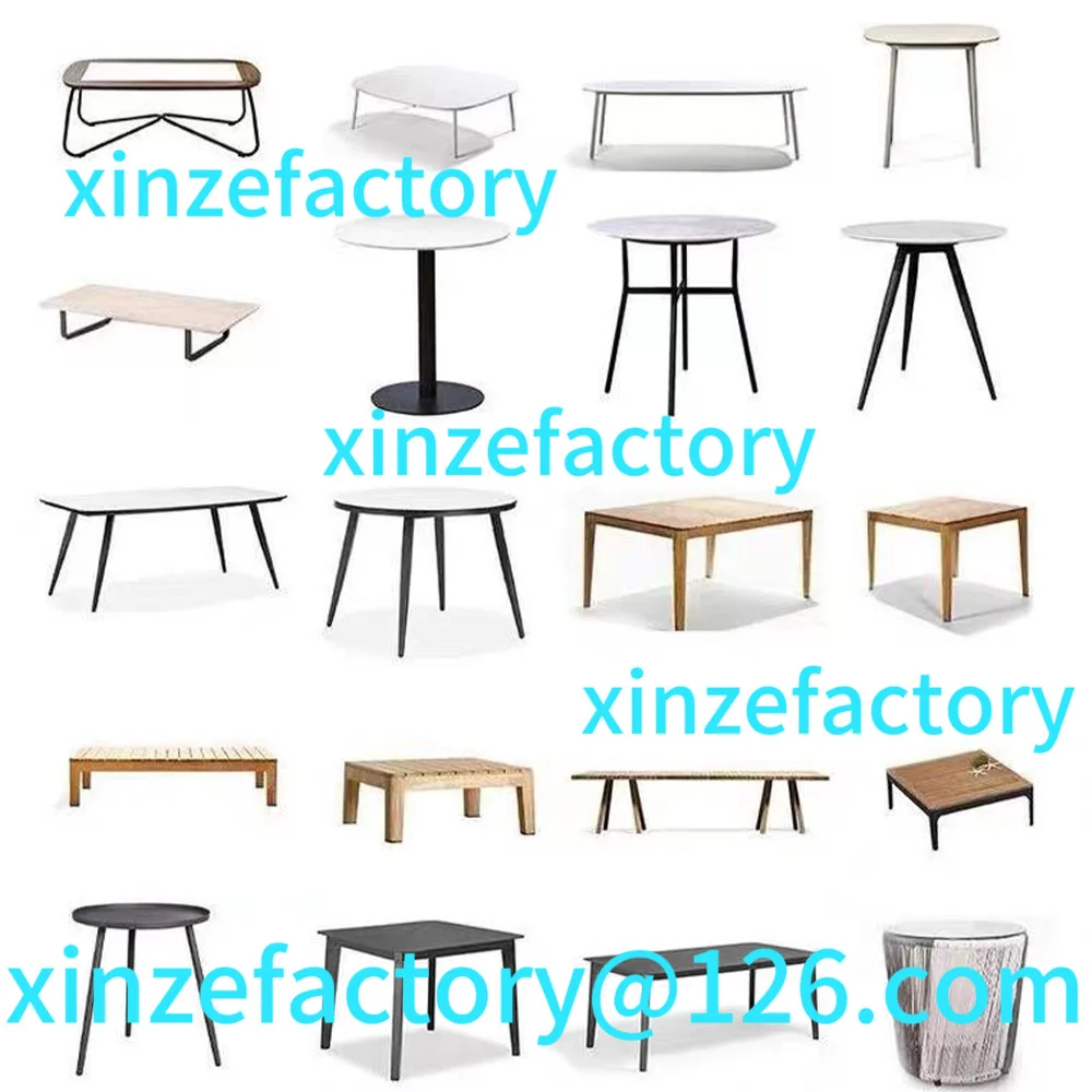 

Customizable Outdoor Balcony Terrace Garden Rattan Coffee Table