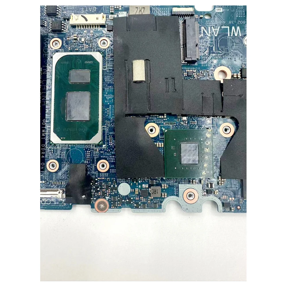 Mainboard para dell inspiron 15 5502 computador portátil placa-mãe cpu: I7-1165G7 srk02 ddr4 cpu mx330 2g gpu CN-0MTYV1 19861-1