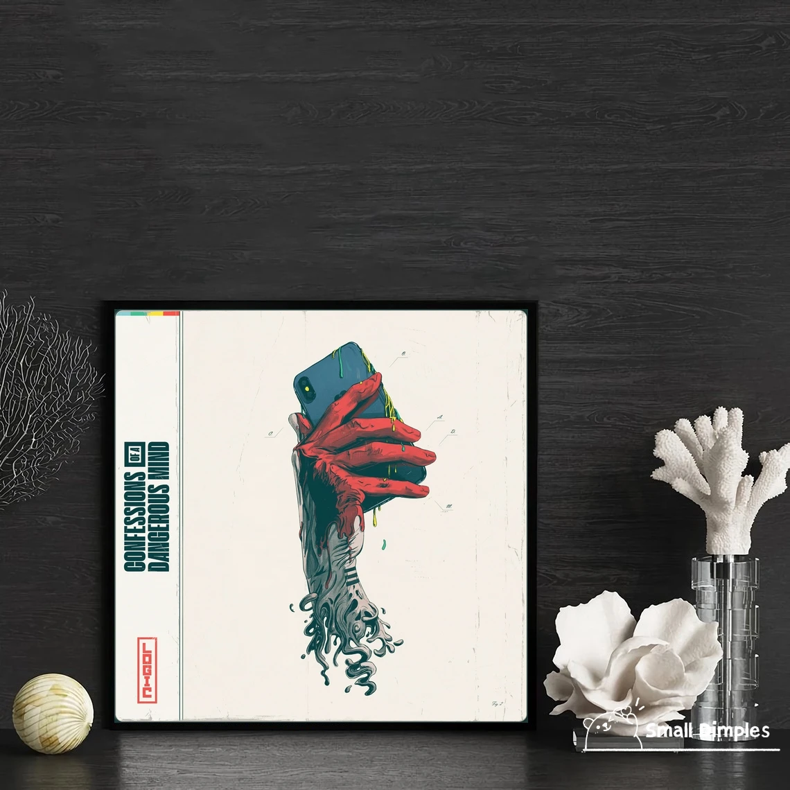 Logic Confessions Of A Dangerous Mind Music Album Poster Canvas Art Print Home Decoration Wall Painting (No Frame)