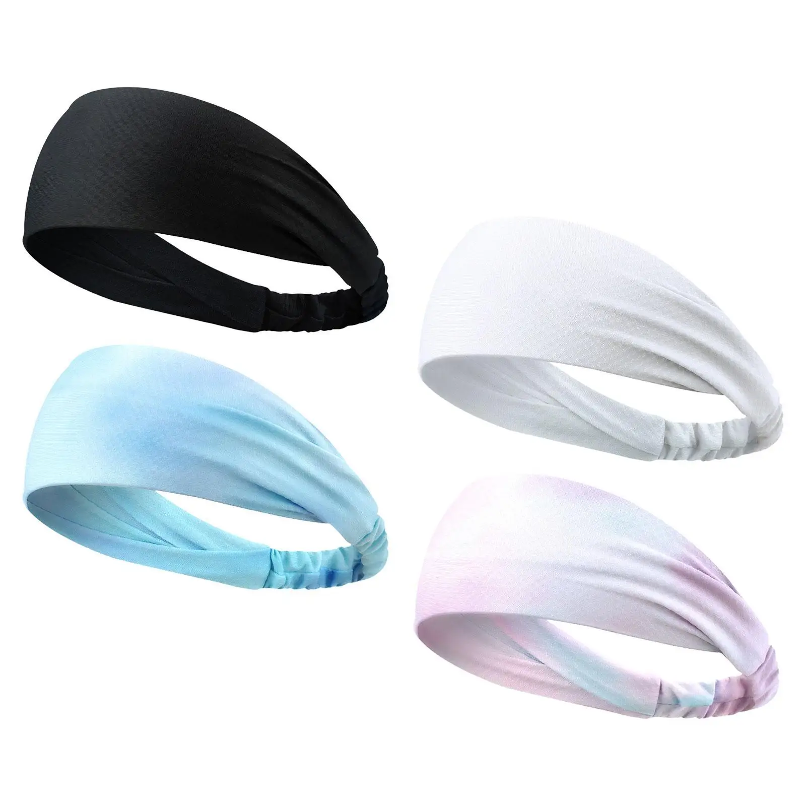 Kids Sports Headbands Anti Slip Workout Hairband for Teenagers Yoga Football